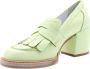 Pertini Mocassin Schoenen Green Dames - Thumbnail 9