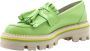 Pertini Stijlvolle Moccasin Loafers Green Dames - Thumbnail 6