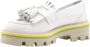 Pertini Mocassin White Dames - Thumbnail 15