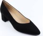 Peter Kaiser Dames Pumps Damesschoenen Suède Blokhak hoogte 4 cm 41111 Zwart - Thumbnail 13