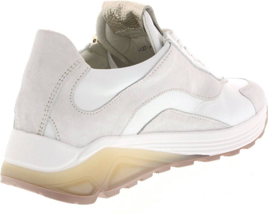 Piedi Nudi Dames Sneakers 2574-02.08pn Bianco Platino Wit