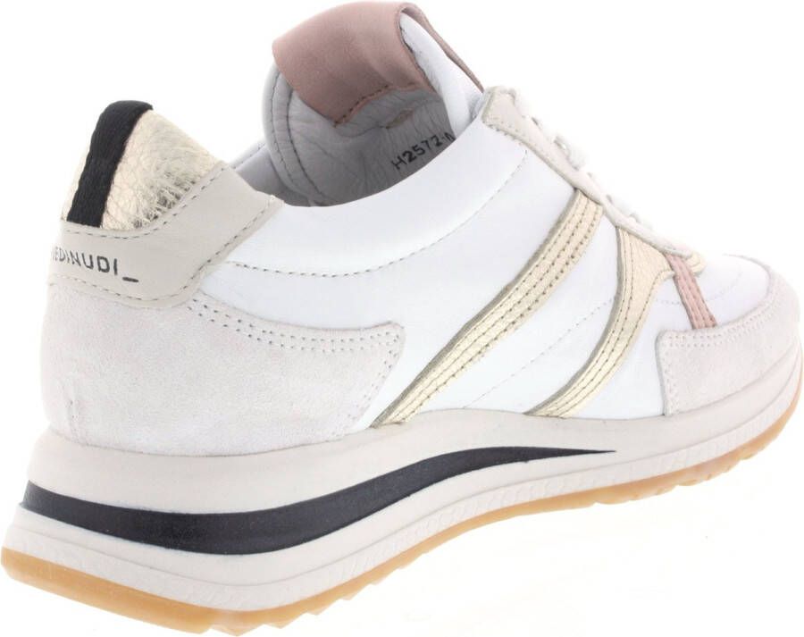 Piedi Nudi Dames Sneakers 2752-03.05pn Bianco Platino Wit