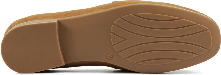 Piedi Nudi Instappers Dames Instapschoenen Damesschoenen Suède 133975 Camel