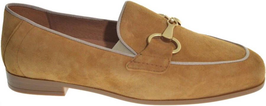 Piedi Nudi Instappers Dames Instapschoenen Damesschoenen Suède 133975 Camel