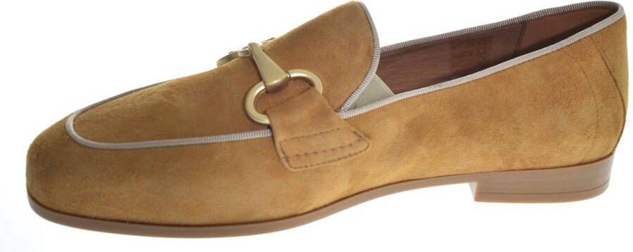 Piedi Nudi Instappers Dames Instapschoenen Damesschoenen Suède 133975 Camel