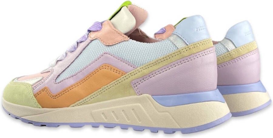 Piedi Nudi Kleurrijke pastel sneaker Wijdte H