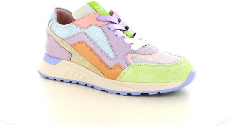 Piedi Nudi Kleurrijke pastel sneaker Wijdte H