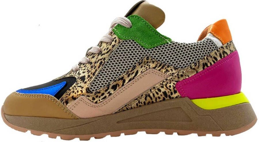 Piedi Nudi PiediNudi 2507 Lage sneakers Leren Sneaker Dames Multi