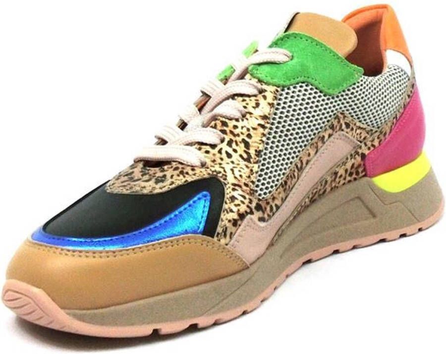 Piedi Nudi PiediNudi 2507 Lage sneakers Leren Sneaker Dames Multi