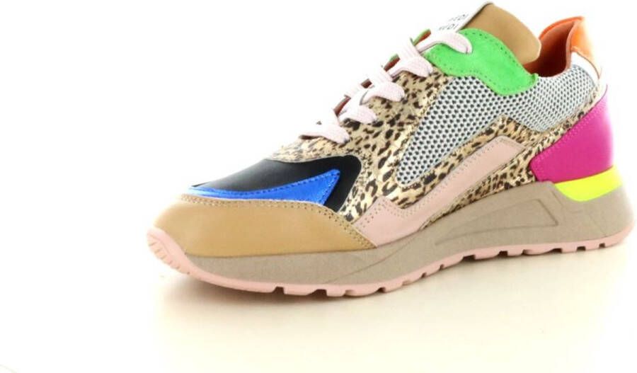 Piedi Nudi PiediNudi 2507 Lage sneakers Leren Sneaker Dames Multi