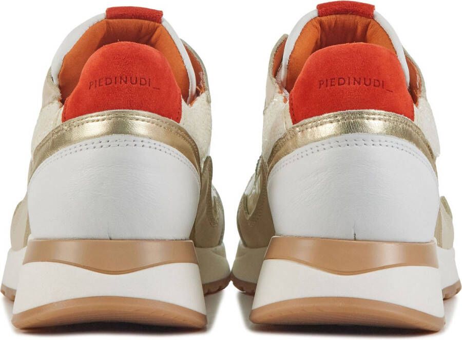 Piedi Nudi Sneakers Dames Lage sneakers Damesschoenen Leer 2507-13.01PN Wit