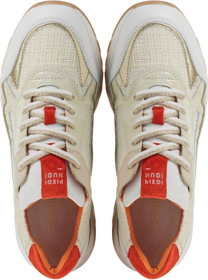 Piedi Nudi Sneakers Dames Lage sneakers Schoenen Leer 2507-13.01PN Wit