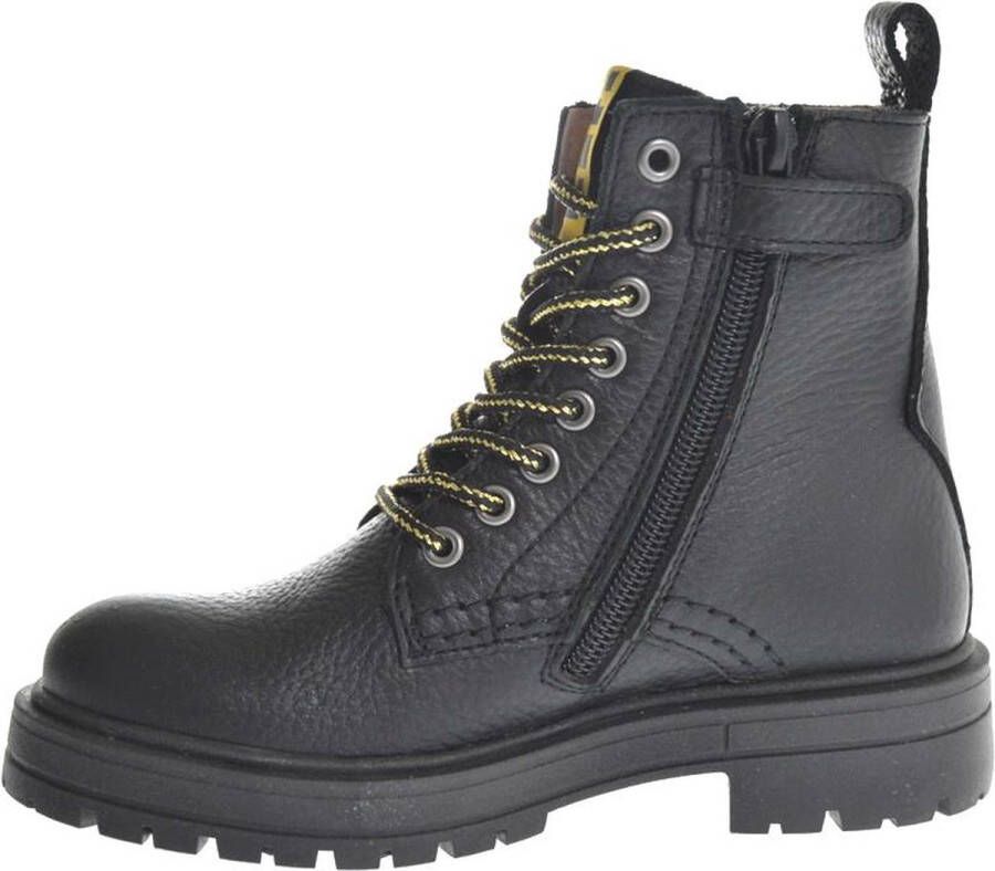Piedro Lef Fire Boots Zwart Leer Wijdtemaat Standaard Schoenmaat - Foto 5