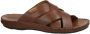 Pikolinos Leren sandalen voor heren Cuero Brown Heren - Thumbnail 5