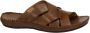 Pikolinos Leren sandalen voor heren Cuero Brown Heren - Thumbnail 6
