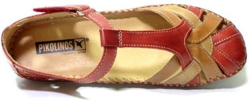 Pikolinos 655-0732 Volwassenen Platte sandalen Rood