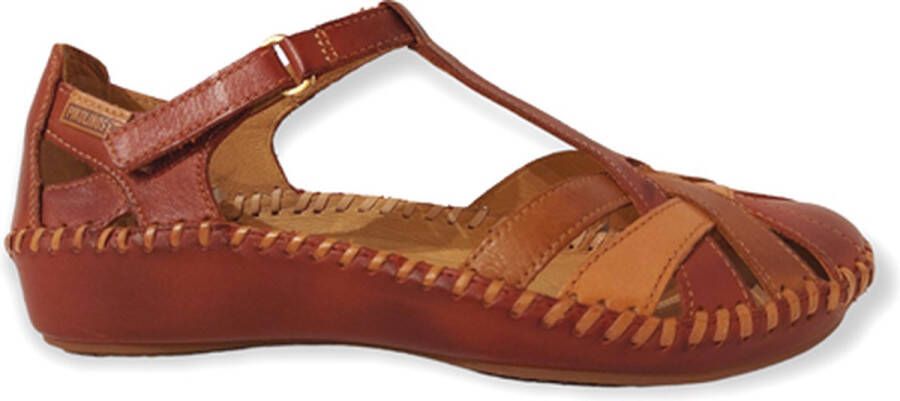 Pikolinos 655-0732 Volwassenen Platte sandalen Rood
