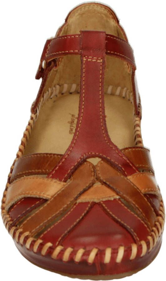 Pikolinos 655-0732 Volwassenen Platte sandalen Rood