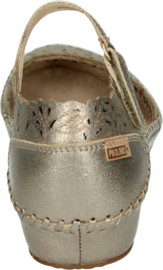 Pikolinos 655-0906CL Volwassenen Platte sandalen Metallics