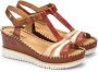 Pikolinos Aguadulce dames sandaal bruin - Thumbnail 4
