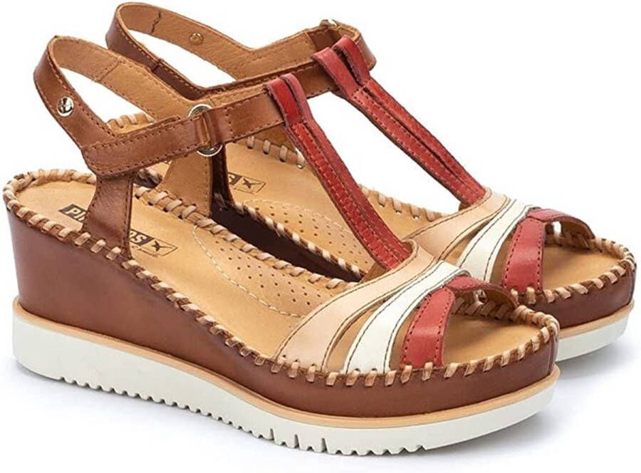 Pikolinos Aguadulce dames sandaal rood