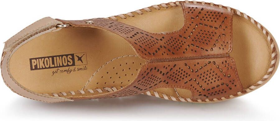 Pikolinos Aguadulce dames sleehak Cognac