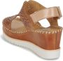 Pikolinos Kleurrijke sandalen met hoge sleehak Brown Dames - Thumbnail 10
