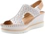 Pikolinos Kleurrijke sandalen met hoge sleehak White Dames - Thumbnail 14