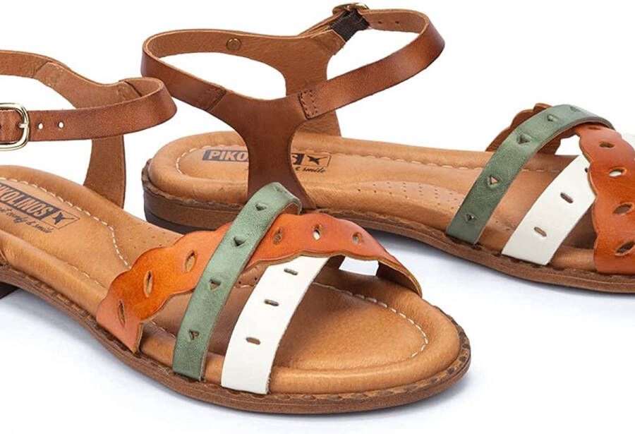 Pikolinos Algar W0X-0999 dames sandaal groen