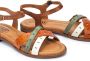 Pikolinos W0X-0556C2 Volwassenen Platte sandalen Groen - Thumbnail 14
