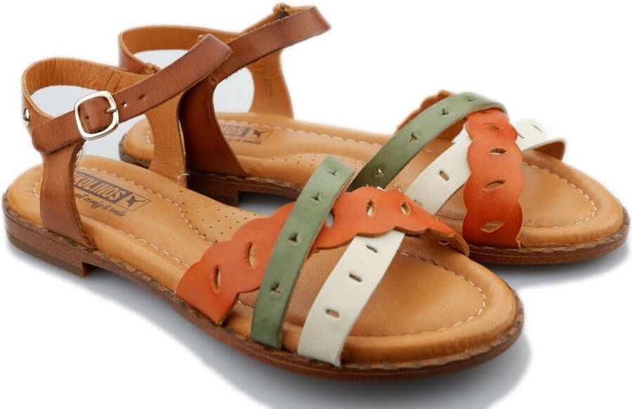 Pikolinos Algar W0X-0999 dames sandaal groen