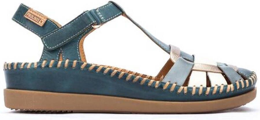 Pikolinos Cadaques dames sandaal blauw