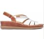 PIKOLINOS Sandaaltjes CADAQUES zomerschoen sandaal wig hak met opvallende decoratieve stiksels - Thumbnail 9