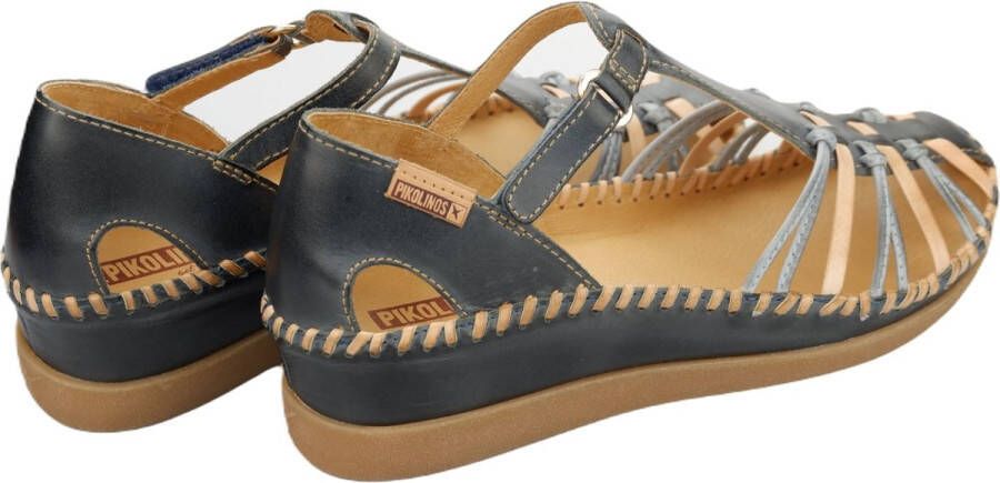 Pikolinos Handgemaakte Cadaques Damessandaal Blue Dames - Foto 11