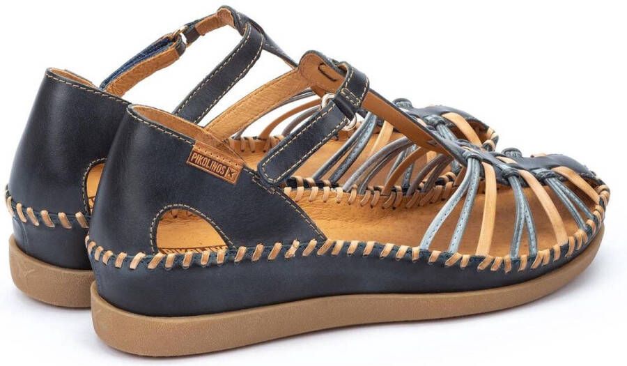 Pikolinos Handgemaakte Cadaques Damessandaal Blue Dames - Foto 14