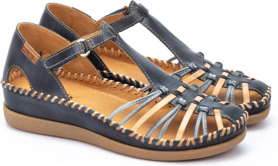 Pikolinos Handgemaakte Cadaques Damessandaal Blue Dames - Foto 15