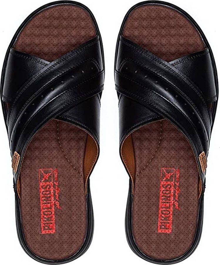 Pikolinos Calblanque M8T 0073 heren slipper zwart