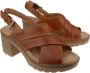 Pikolinos Canarias dames sandaal bruin - Thumbnail 1