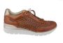 Pikolinos Geperforeerde Bruine Sneaker Brown Dames - Thumbnail 7
