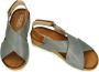 Pikolinos Romantische sleehak sandalen Blue Dames - Thumbnail 8