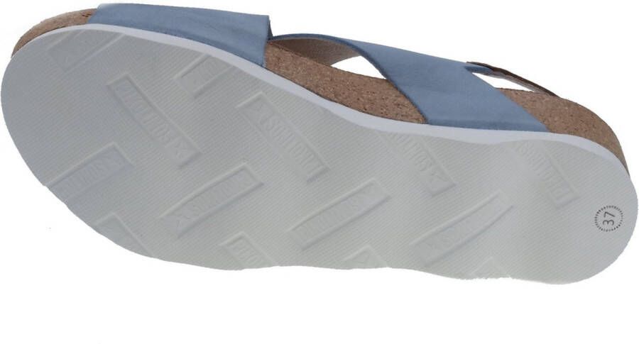 Pikolinos -Dames blauw petrol sandalen