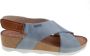 Pikolinos Romantische sleehak sandalen Blue Dames - Thumbnail 10