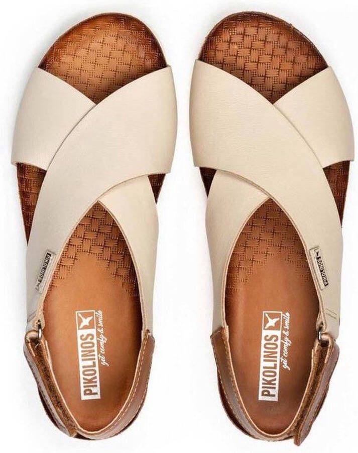 Pikolinos -Dames crÈme sandalen