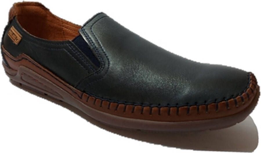 Pikolinos Heren Instappers & Mocassins 06h-3128 Azores Navy Blue Blauw