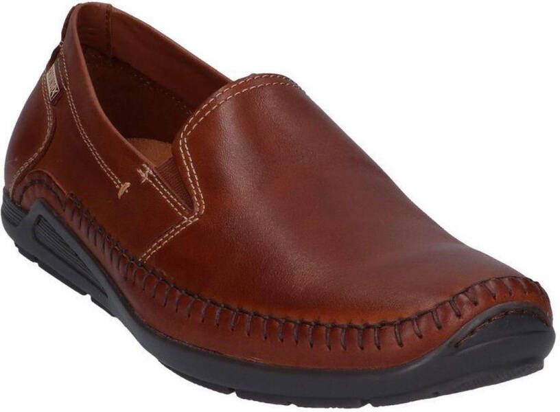 Pikolinos Heren Instappers & Mocassins Azores 06h Brandy Bruin