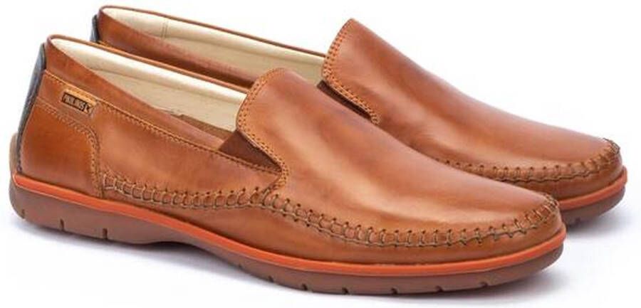 Pikolinos Heren Instappers & Mocassins Marbella M9a Brandy Cognac