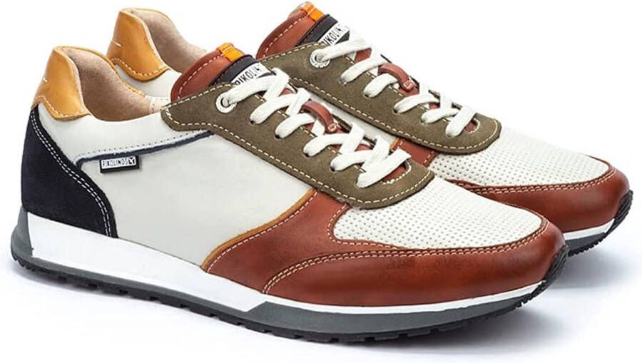 Pikolinos M5N-6111 Volwassenen Lage sneakersVrije tijdsschoenen Wit beige