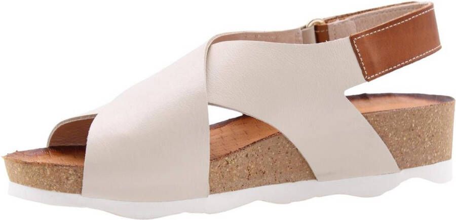 Pikolinos Romantische sleehak sandalen White Dames - Foto 7