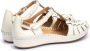 Pikolinos Vallarta Leren Sandaal White Dames - Thumbnail 5