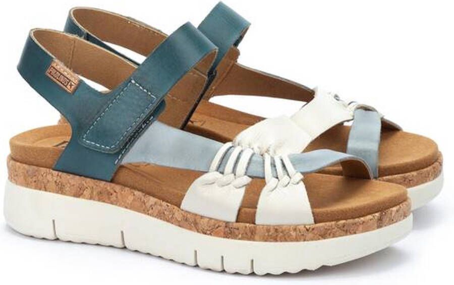 Pikolinos Palma dames sandaal blauw